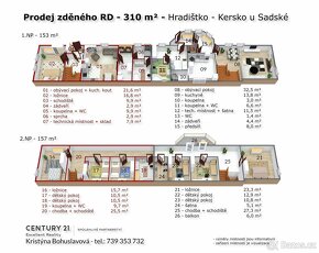 Prodej rodinného domu, 238 m2, pozemek 2 804 m2, Hradištko – - 6