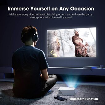 LED WiFi Projektor VicTsing 1080P - 6