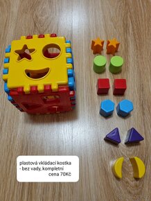 Hračky zejména pro rozvoj jemné motoriky 1 - 6
