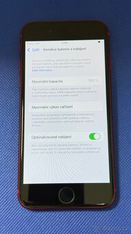 iPhone SE2020 128GB Red, pěkný stav - 6
