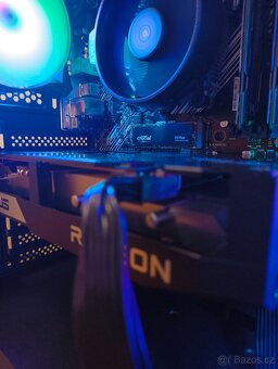 Herní PC - RX 6600, Ryzen 5 3600, 1TB NVMe SSD - 6