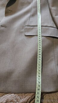 Pánský Oblek XL/XXL 58/50 Kalhoty + sako - 6