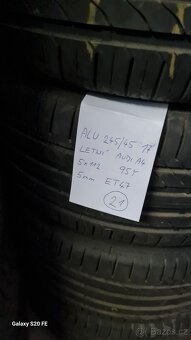 ORIG ALU AUDI A4,5X112 - 245/45/17 95Y ET 47 LETNÍ Č - 21 - 6