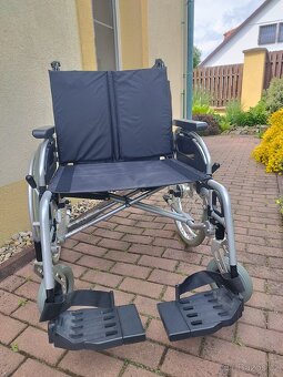 Invalidní vozík rozšířený s vysokou nosností - 6