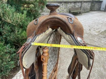 Westernové sedlo Toma Zajace na prodej - 6