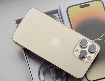 iPhone 14 Pro Gold BATERIE 100% TOP - 6
