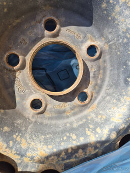 Plech. disky 15" + zim. pneu Hankook 5x114,3, ET47 - 6