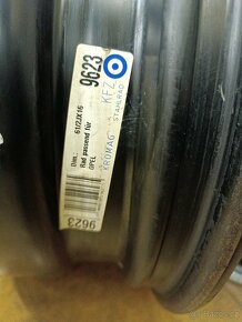 SAAB 9-5,OPEL INSIGNIA 5X120 ET41 6,5JX16 67,1 ocelové disky - 6