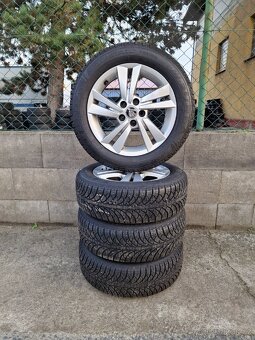 185/60/15 zimní alu kola Škoda Rapid 5x100 Fulda - 6