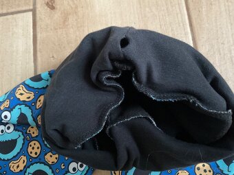 Nové- handmade zimní soft kalhoty- 98 (d.70cm) - 6