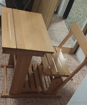 Dřevěná lavice - 6