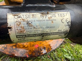 Bubnová sekačka GARSE JS 103 - 6