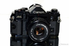 Canon A1 + FD 1,8/50mm TOP STAV - 6