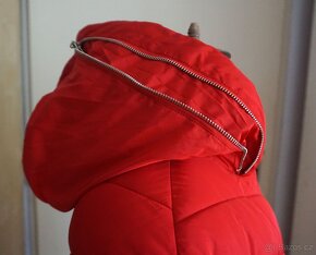 Dámská prošívaná červená zimní bunda Epister 2XL/42-44 - 6