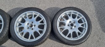 Disky BBS 5x112 r18 s pneu Dunlop 245/40 R18 - 6