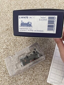 Parní lokomotiva Liliput L141470 - 6