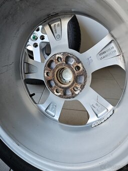 Orig. Skoda 5x112 Letní 205/50/16 - 6