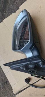 Zpetne zrcatko audi A4 B8 8K leve a prave ly7g - 6