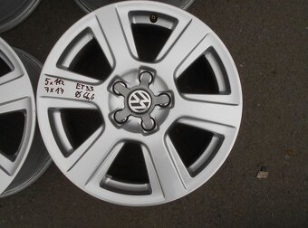Alu disky originál Audi 17", 5x112, ET 33, šíře 7J - 6