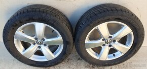 Alu kola VW Tiguan 17" 5x112, letní Dunlop 235/55R17 - 6