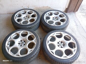 Alfa Romeo GT kola 5x98 originál - 6