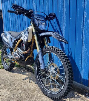 Pitbike ASIX XB-88 300ccm 21/18“ sivá - 6