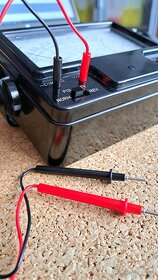 Měřící šňůry s 2 mm banánky pro historické měřáky NOS - 6