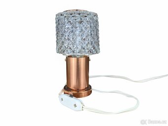 Retro lampička Kamenický Šenov - 6