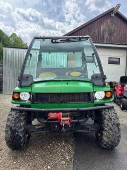 John Deere Gator, diesel, naviják, pluh na sníh - 6