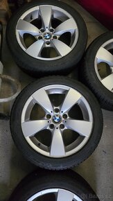 BMW 17'' origo ALU kola včetně zánovních pneumatik - 6