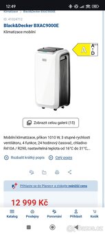 Mobilní klimatizace Black&Decker BXAC9000E - 6