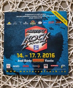 Masters of Rock , kabela , káva , CD 2016 ,CD 2014 - 6