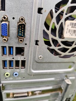 Herní počítač + monitor | GT 1030, SSD, RAM 8 GB - 6
