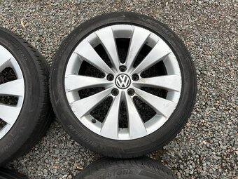 Alu orig letní sada VW Phoenix 5x112 8J ET41 225/45 R17 - 6