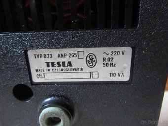 Nabízím kotoučový magnetofon Tesla B 73. Plně funkční. Nejde - 6