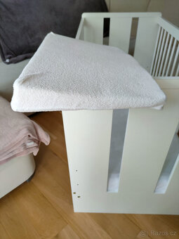 Bílá dětská postýlka / postel - 6