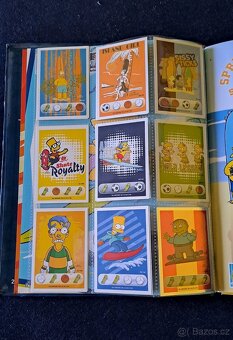 Sběratelské album Simpsons + kartičky - 6