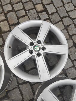 Prodám orig alu 17 škoda VW audi 5x100 ET 38 - 6
