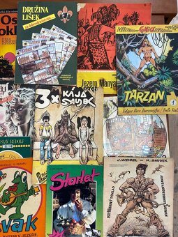 Velká sbírka retro komiksů, časopisů a obrázkových sešitů - 6