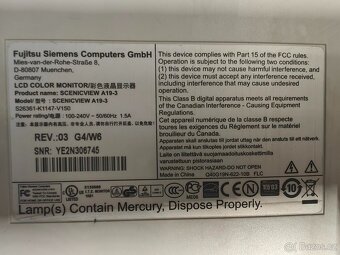 FUJITSU 19" - 6