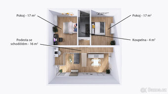 Atypický mezonetový byt 5+kk - 6