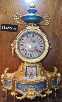 Hodiny starožitné krbove ,podlahove,nastenne rôzne - 6