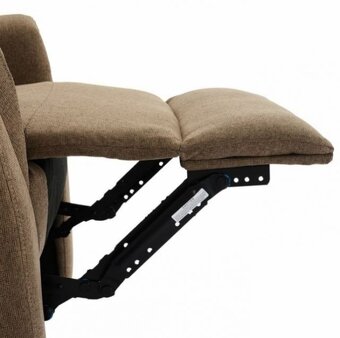 Hnědé polohovací křeslo model TV-916 BR2 - 6