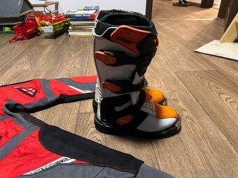 Motokrosové oblečení Thor+ boty Thor+ledviňák - 6