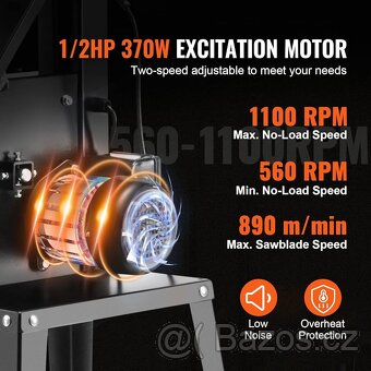 Pásová pila 370W - 6