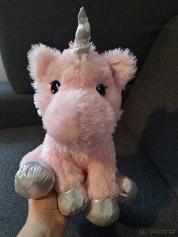 Plyšák jednorožec sedící - 6