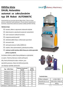 DĚLIČKA TĚSTA DAUB DR2 A - 6