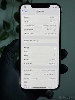 iPhone 12 Pro Max 128GB - 100% baterie - 6