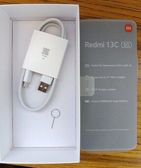 Xiaomi Redmi 13C 5G černý 4GB/128GB - 6