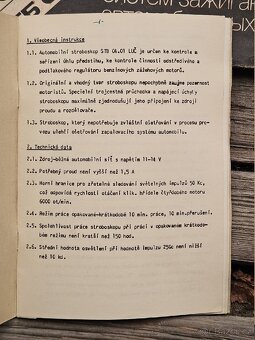 Retro dobový automobilní stroboskop STB 04.01 LUČ - 6
